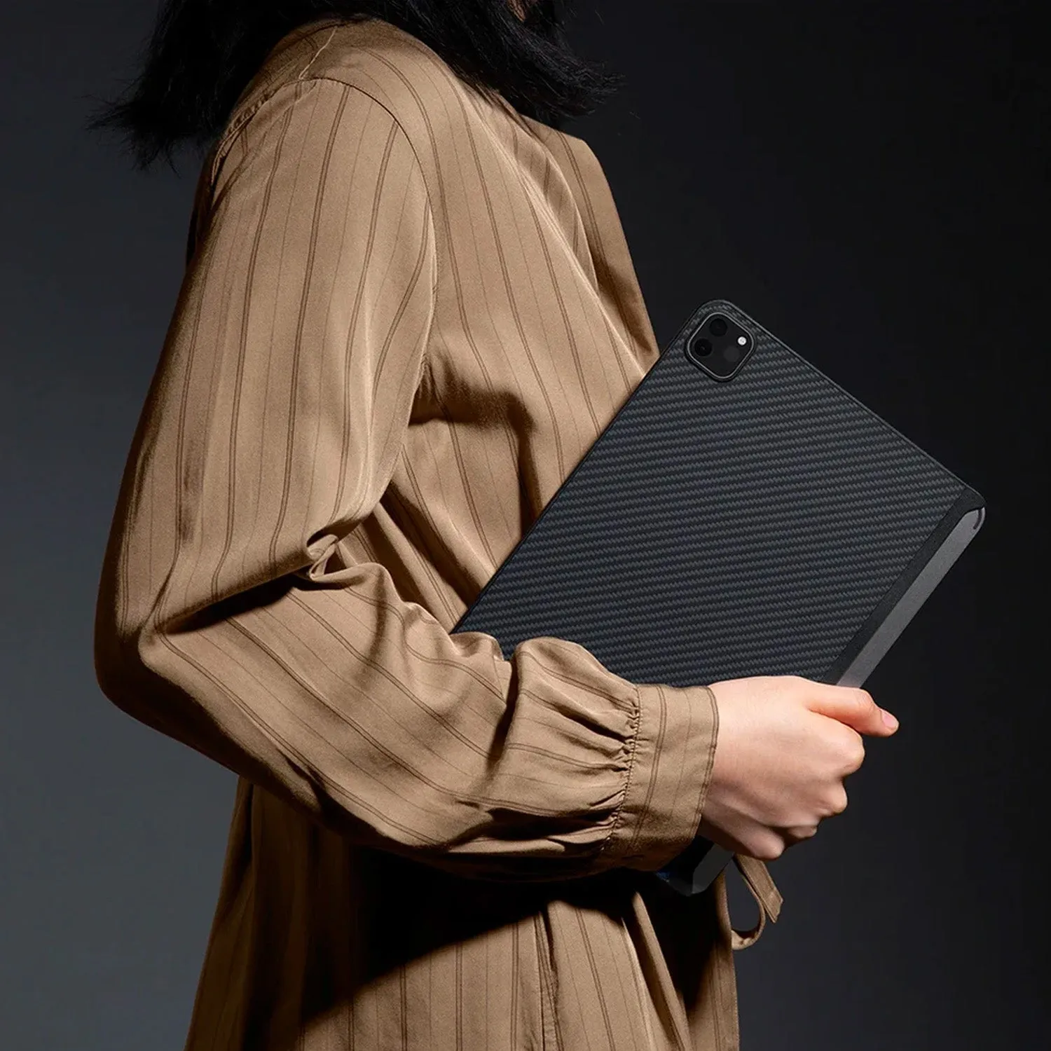 PITAKA iPad Pro Case and Magnetic Stand with Wireless Charging Base