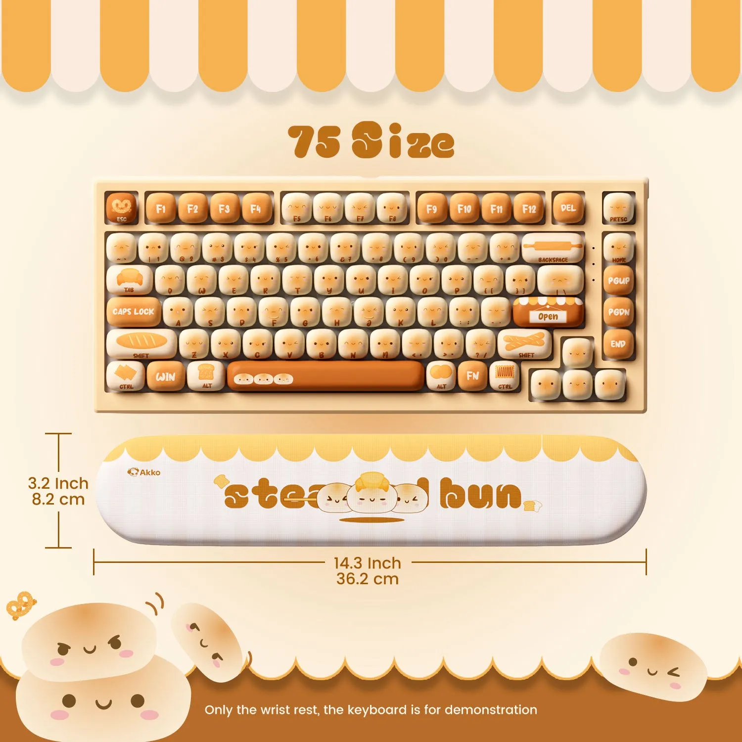 Pudding Wrist Rest