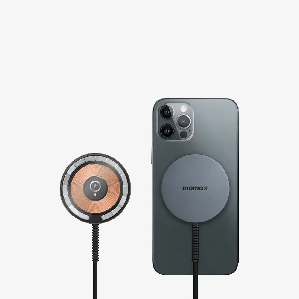 Q.Mag 2 15W Magnetic Wireless Charger - Space Grey