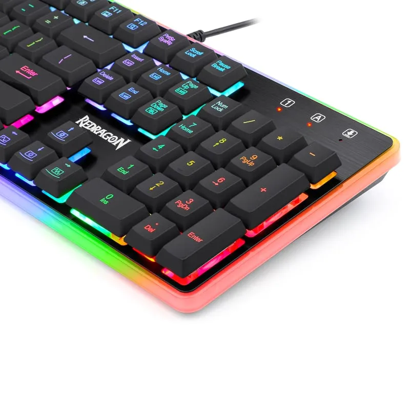 Redragon Dyaus Rgb Gaming Keyboard - Black