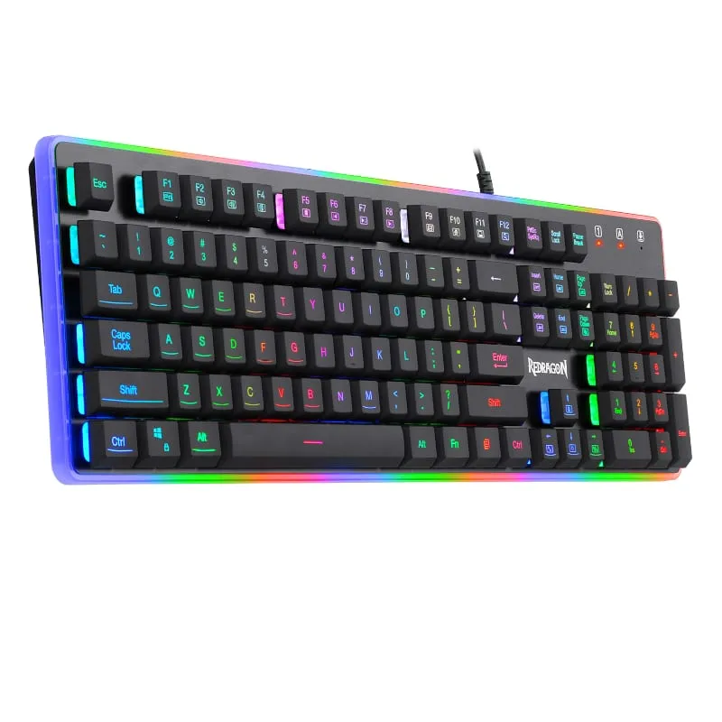 Redragon Dyaus Rgb Gaming Keyboard - Black