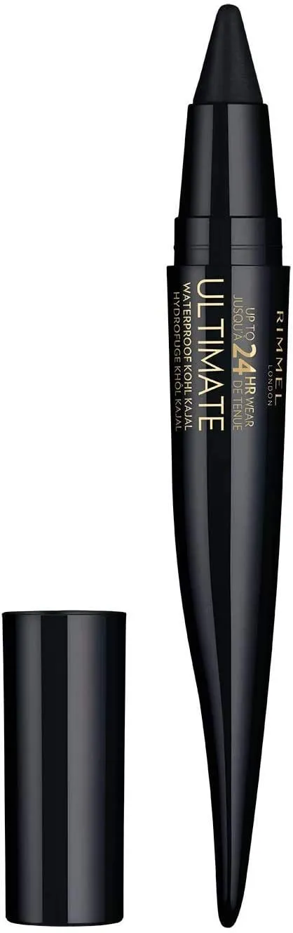 Rimmel London 24HR Ultimate Waterproof Soft Kajal 001 Black Obsidian