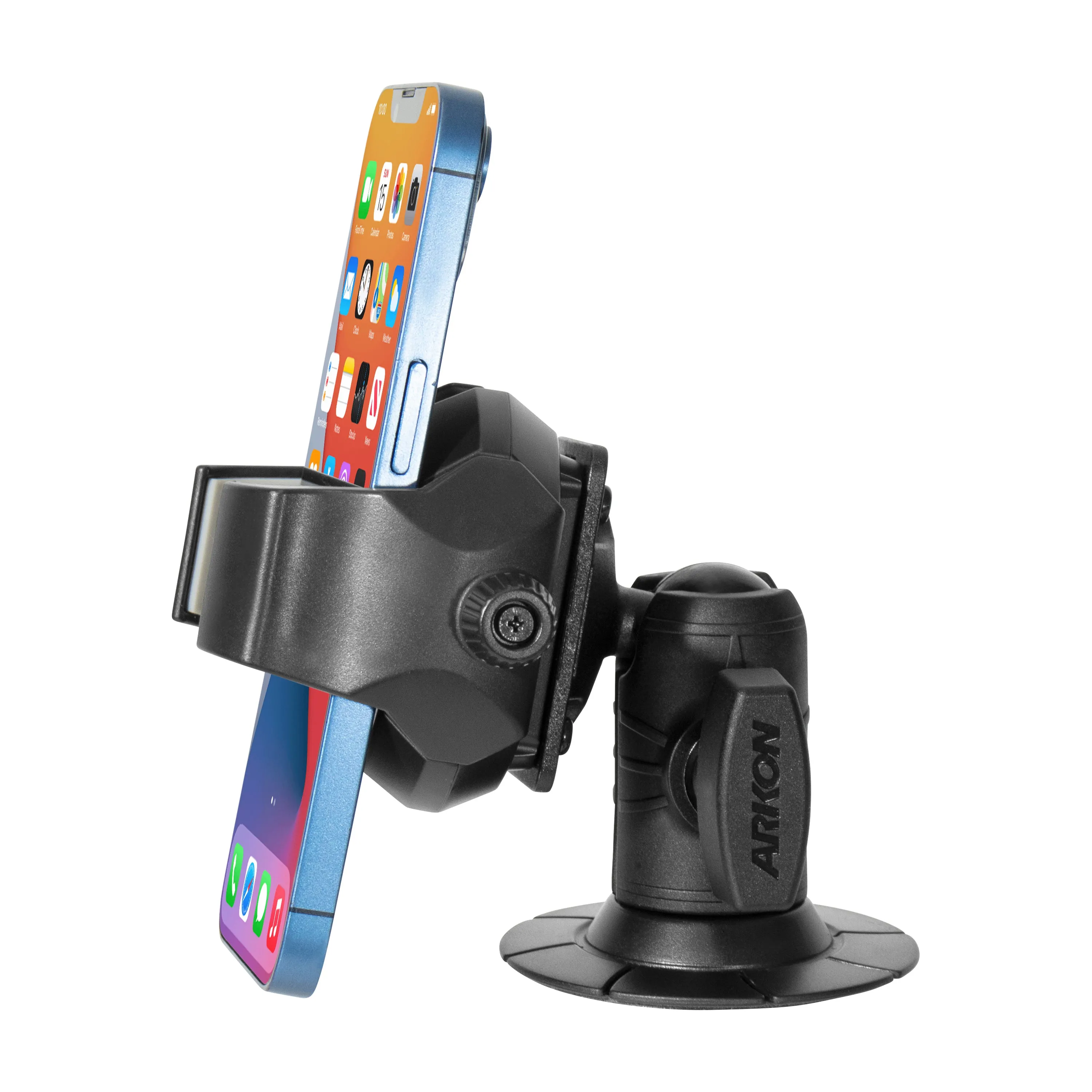 RoadVise® Ultra Phone and Tablet Holder with Adhesive Base and 2” Shaft Arm