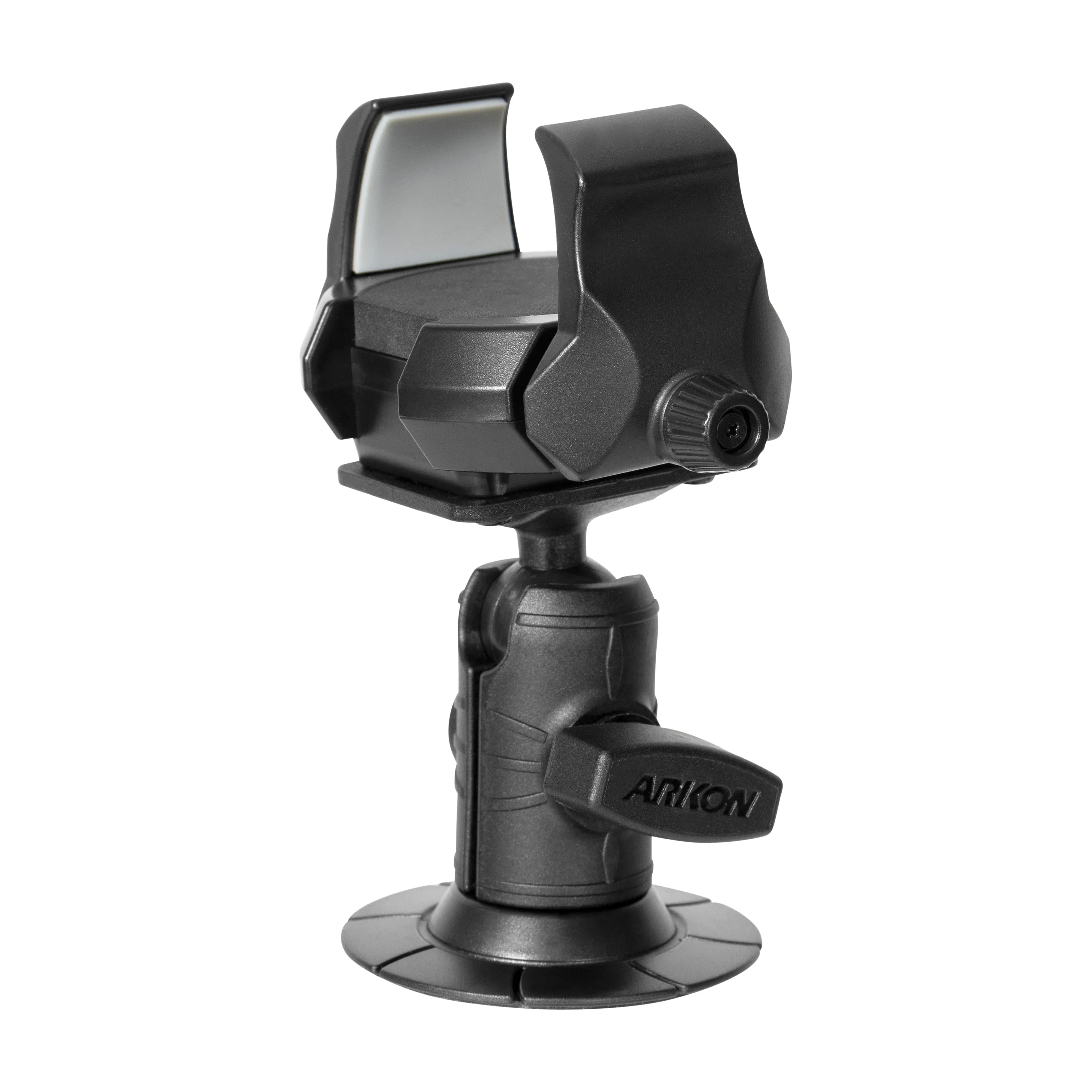 RoadVise® Ultra Phone and Tablet Holder with Adhesive Base and 2” Shaft Arm