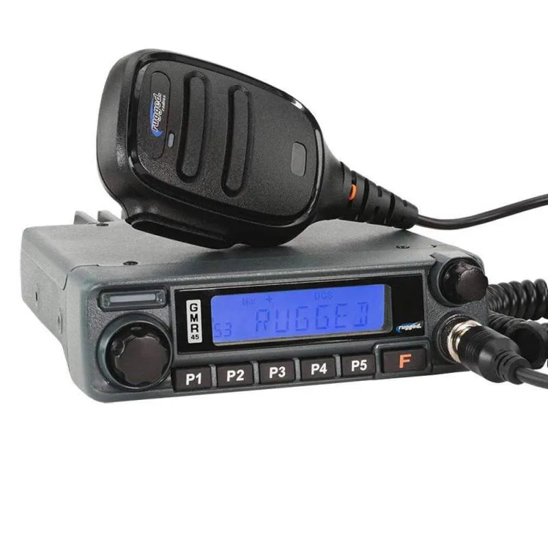 Rugged Radios Radio Kit Lite - GMR45 GMRS Band Mobile Radio with Stealth Antenna