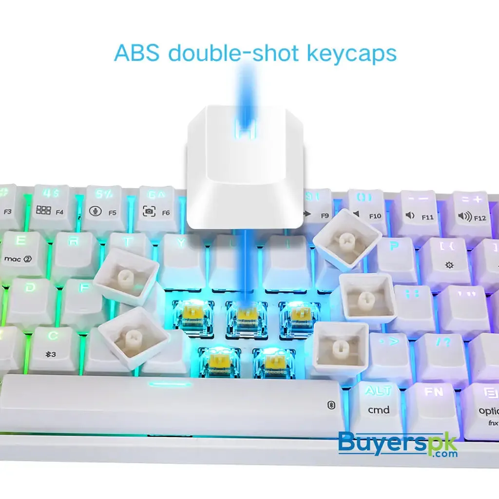 Sk68s White (abs Keycaps) Switches: Yellow