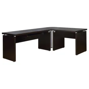 Skylar Brown L-shape Desk