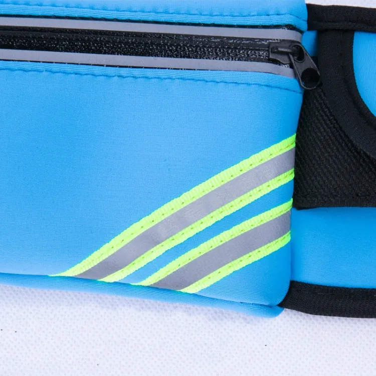 Sports Bottle Belt Bag Mobile Phone Belt Bag(Blue)