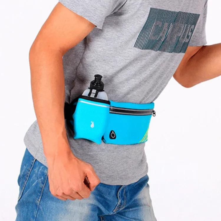 Sports Bottle Belt Bag Mobile Phone Belt Bag(Blue)