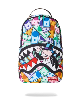 Sprayground Monopoly Money Shark 2 Backpack B5503