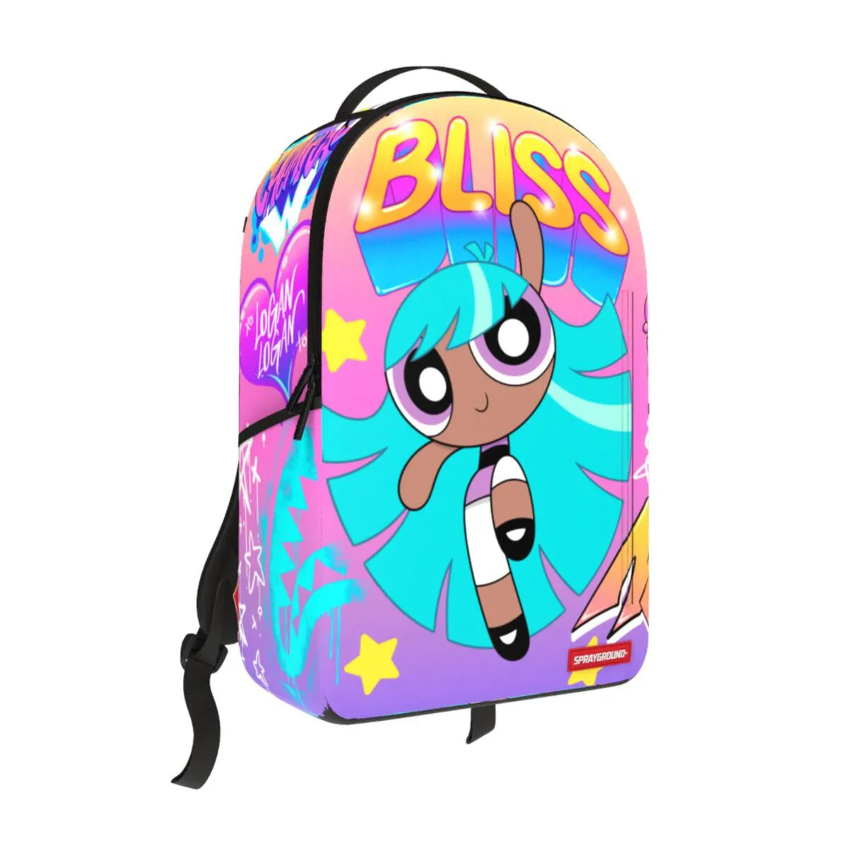 Sprayground Power Puff Girls Bliss On The Run DLXSR Backpack B5983