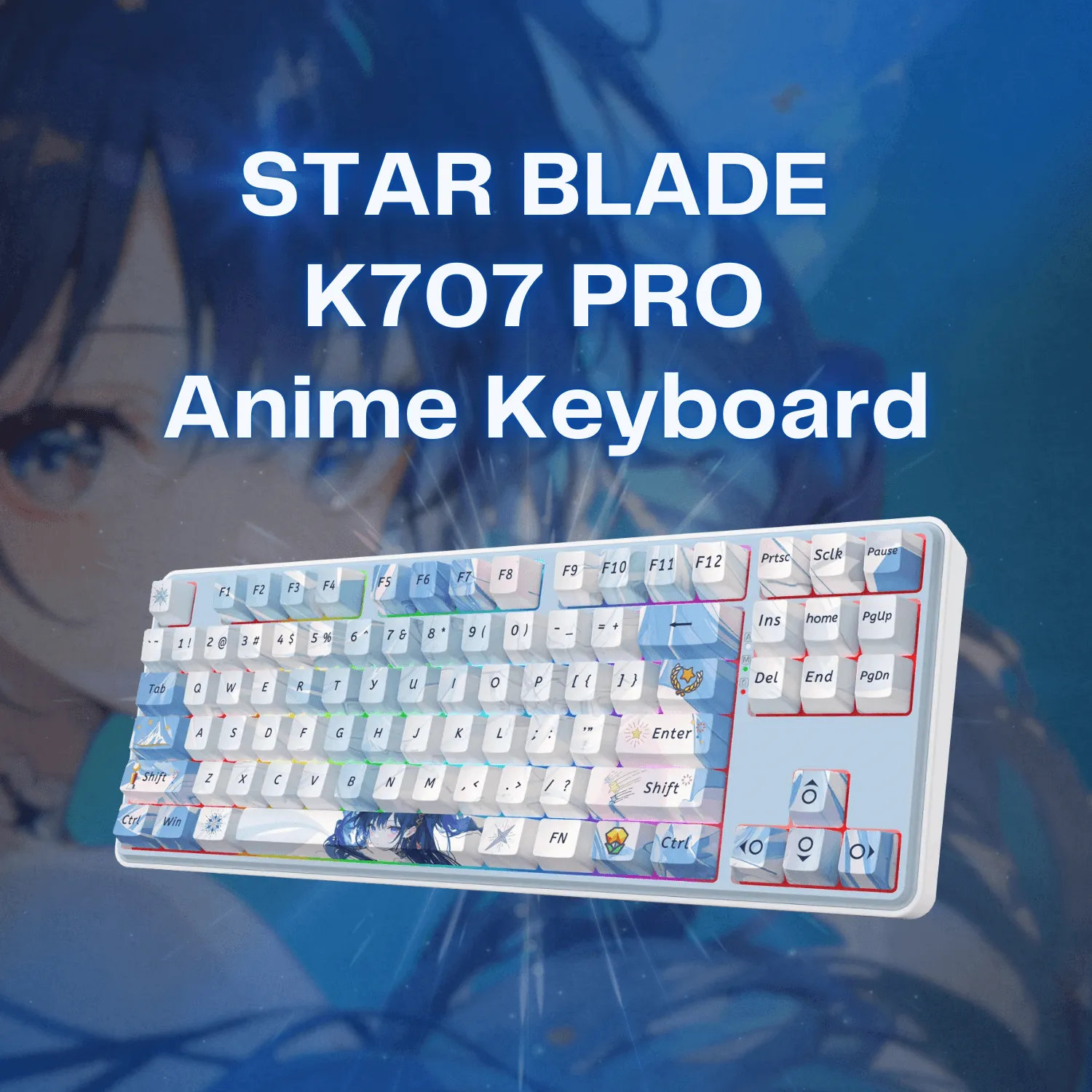 STAR BLADE K707 PRO Anime Keyboard