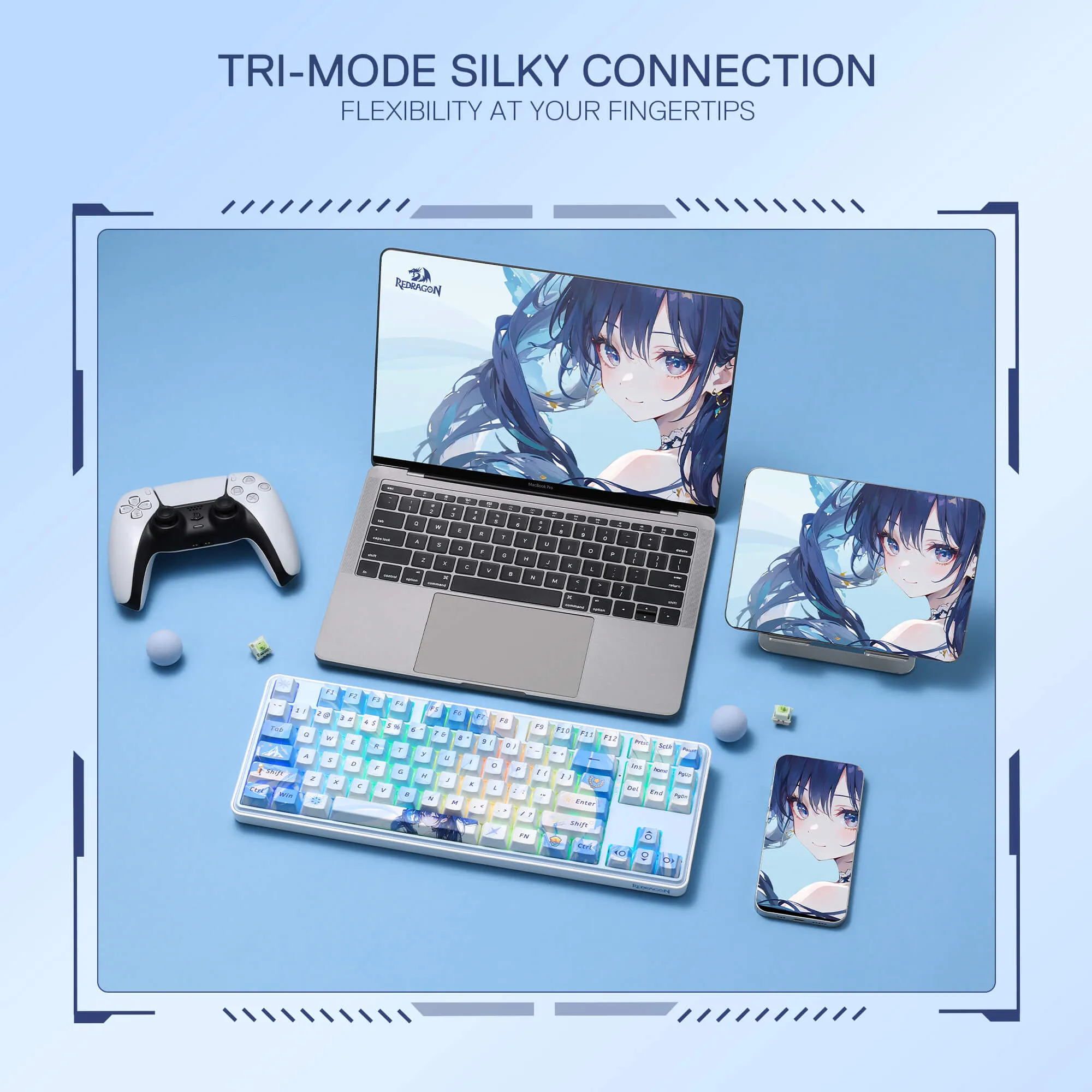 STAR BLADE K707 PRO Anime Keyboard