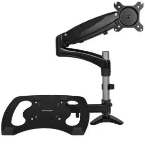 StarTech SINGLE-MONITOR ARM - LAPTOP STAND(ARMUNONB) (2 Years Manufacture Local Warranty In Singapore)