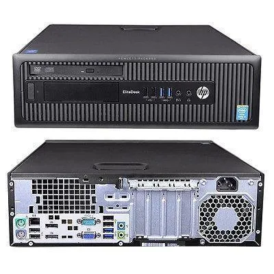 Super Saver Gaming! HP EliteDesk 800 G1 Desktop PC i5 3.60 GHz 8GB RAM 480GB SSD Windows 10 Home NVIDIA GT 730 2GB 22 Inch Monitor Refurbished Combo Free WiFi Adapter