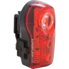 Superflash Rechargeable Rear Bike Light