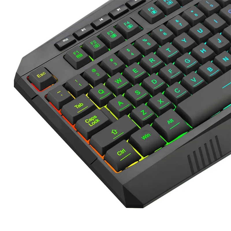 T-Dagger Submarine Rgb Colour Lighting|104-107 Key|150Cm
Cable|19 Non-Conflict Keys Gaming Keyboard - Black