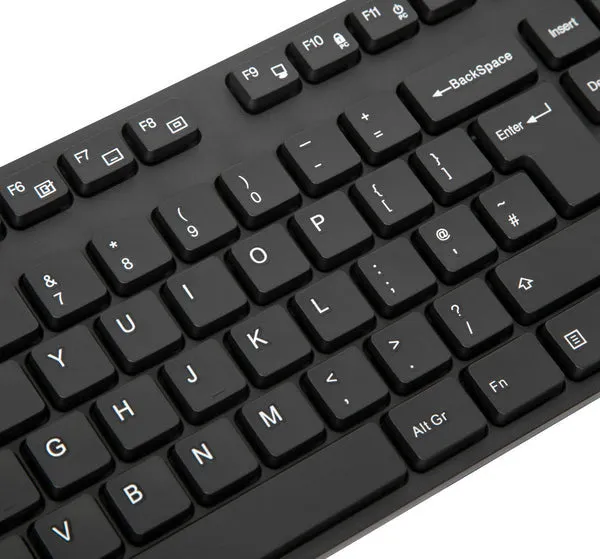 Targus - Keyboard - Antimicrobial - Antimicrobial - Usb - Qwerty - Uk - Black