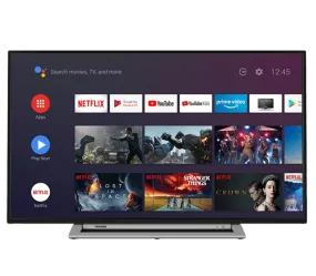 Televisore Toshiba TV 50'' LED 4K HDR AndroidTV Google Assistant 4 x HDMI 2 x USB Classe Energetica A 50UA3A63DG