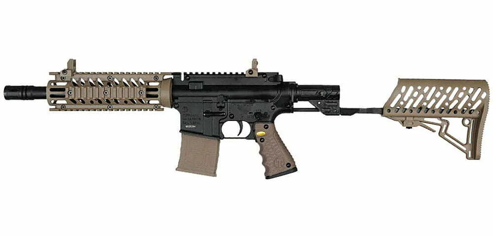 TIPPMANN TMC ElITE COMBO BLACK W- AIR-THRU ADJUSTABLE STOCK