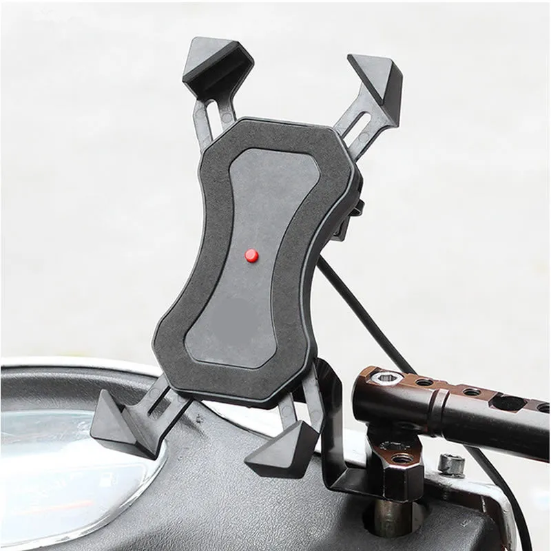 Universal Motorcycle Phone Holder Handlebar As-50495