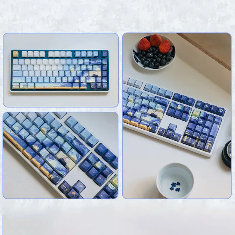 Varmilo Van Gogh Cherry Profile Keycap Set 130 Keys