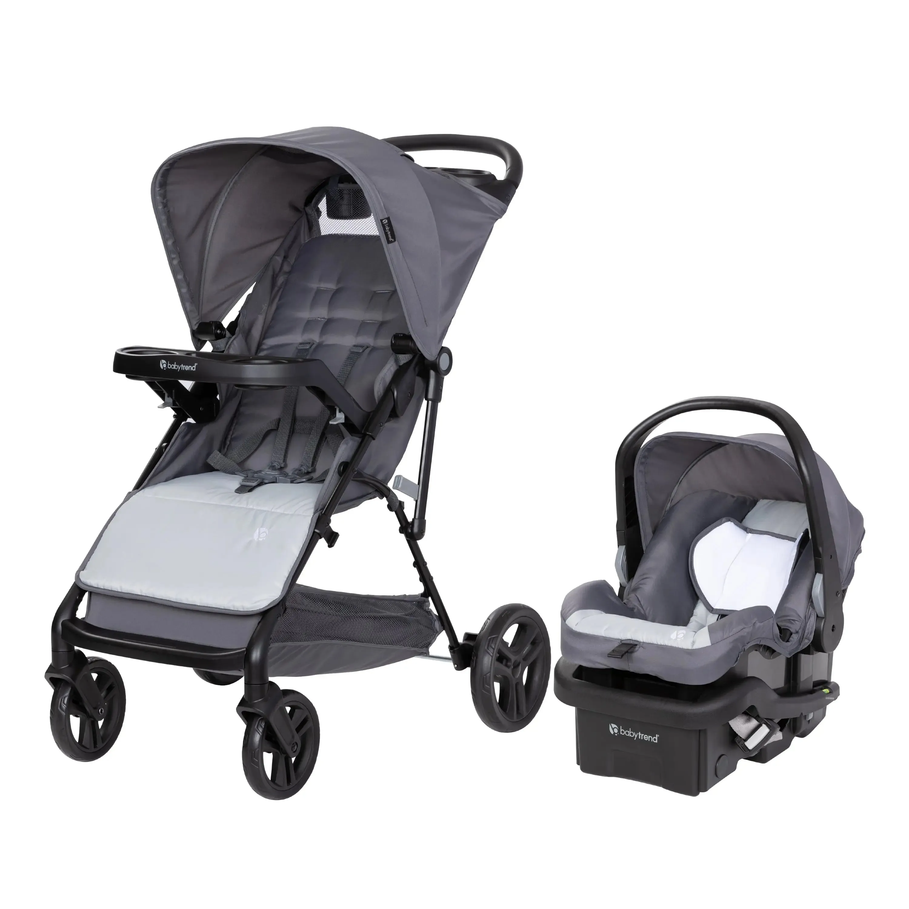 Venture 4-Wheel Stroller Travel System with EZ-Lift™ Infant Car Seat - Desert Grey (Walmart Exclusive)