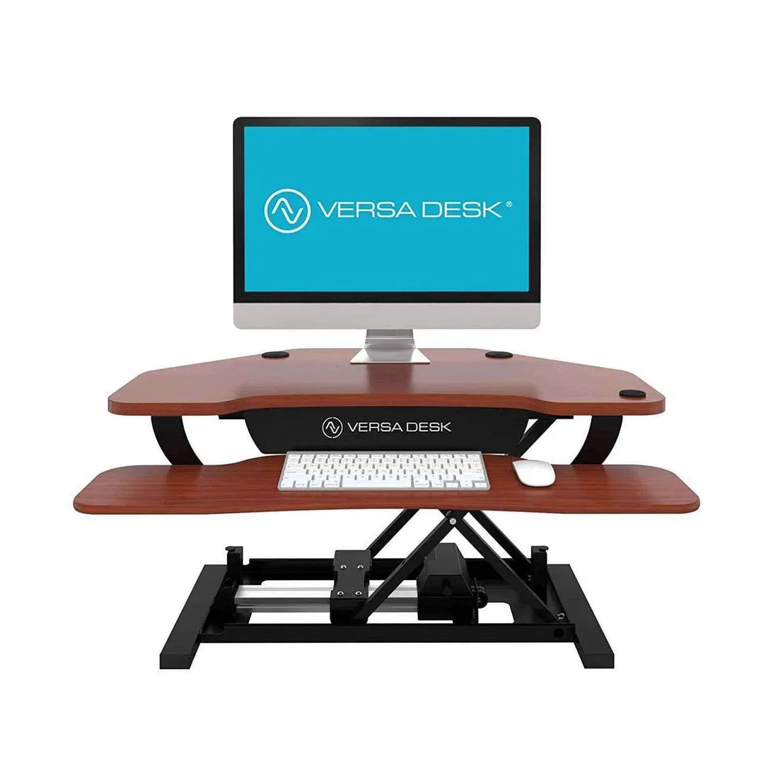 VersaDesk Power Pro Corner Electric Standing Desk Converter, VT7710000