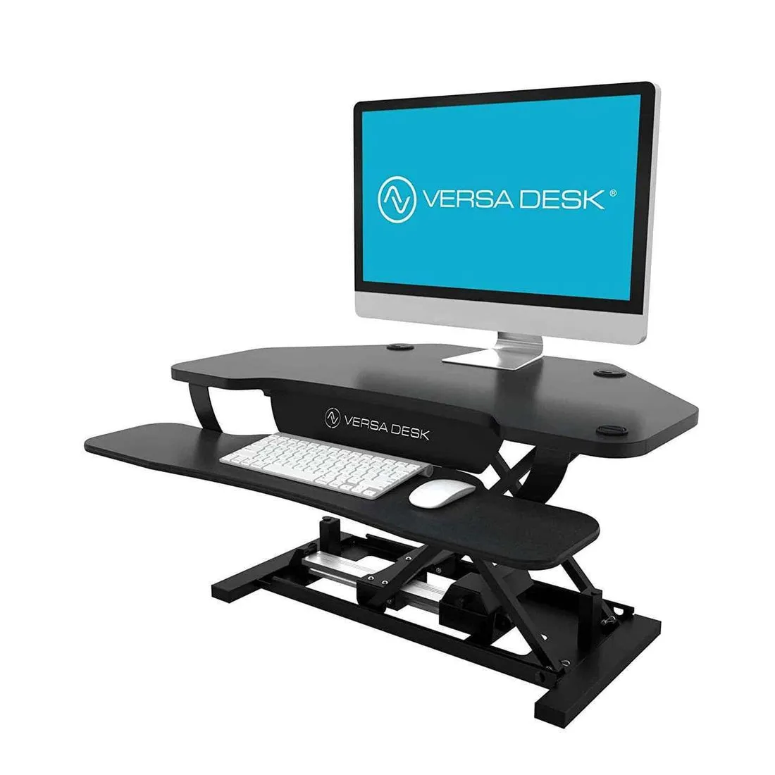 VersaDesk Power Pro Corner Electric Standing Desk Converter, VT7710000