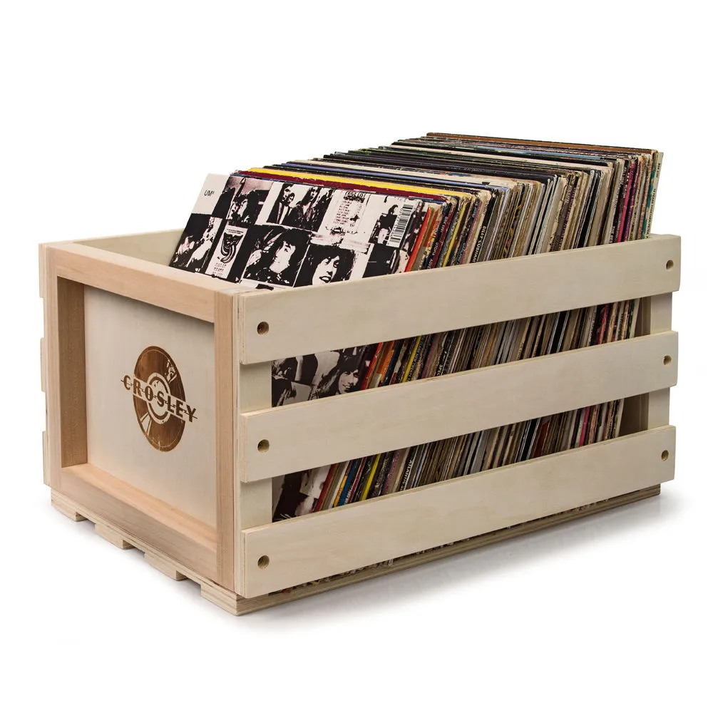 Victrola Eastwood Turntable   Bundled Record Storage Crate