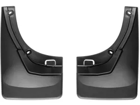 WeatherTech MudFlaps - Rear - Black - Toyota Tundra 2022-23