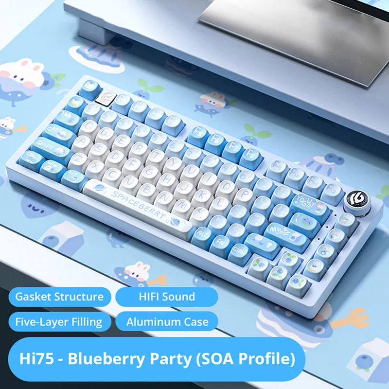 WhatGeek x LEOBOG Hi75 Wired Aluminum Mechanical Keyboard Thocky Keyboard