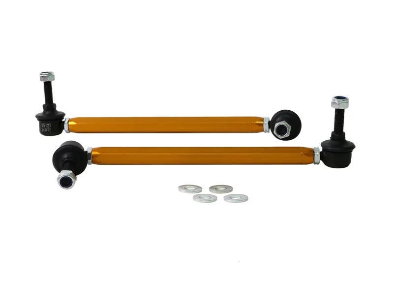 Whiteline Sway Bar End Link Kit BMW 3 Series E46 Excl. M3 (1997-2006) [270-295mm/ 10mm Ball Stud] Front - KLC163