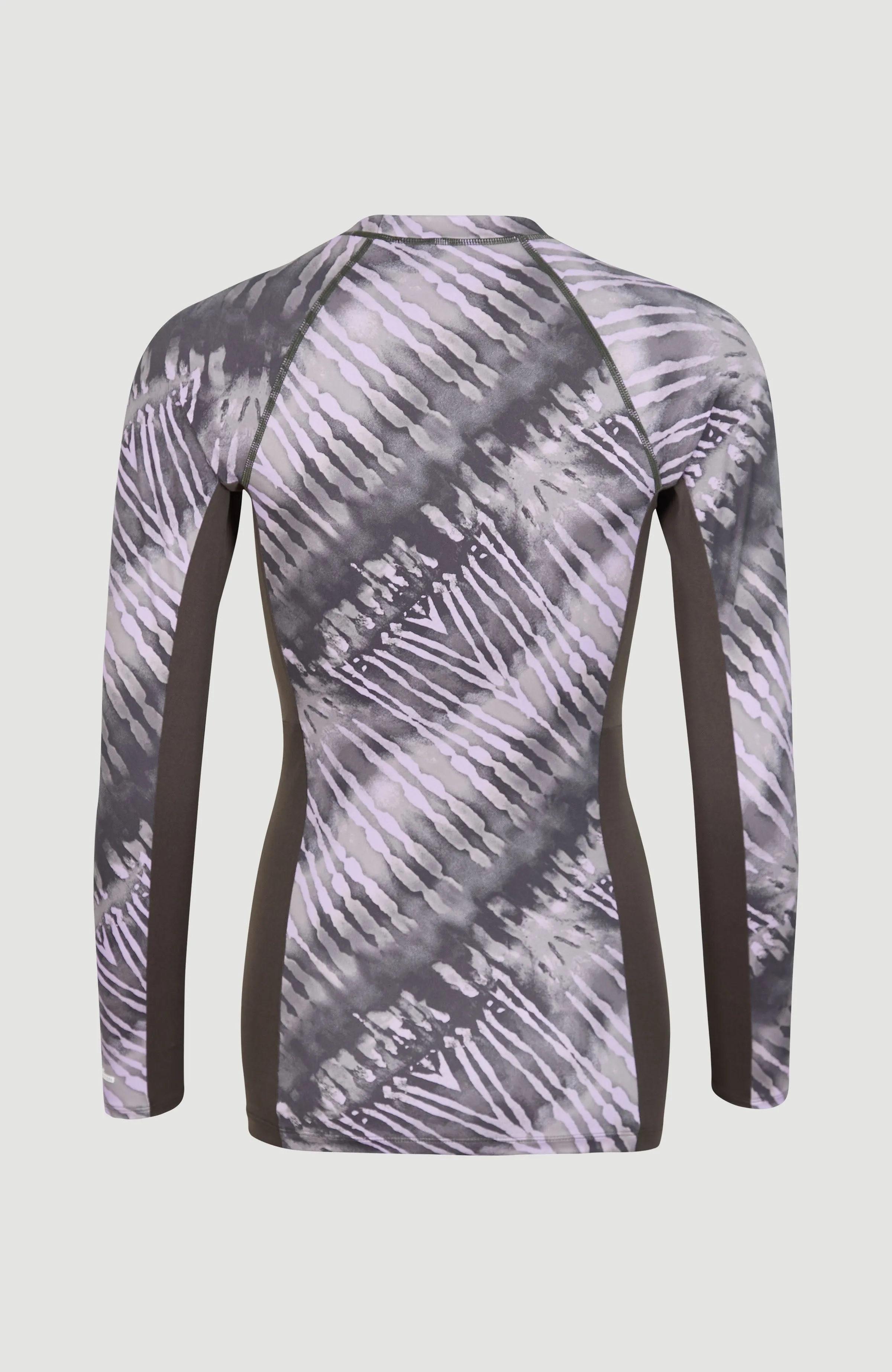 Women Of The Wave Longsleeve UPF 50  Sun Shirt Skin | Grey Tie Dye