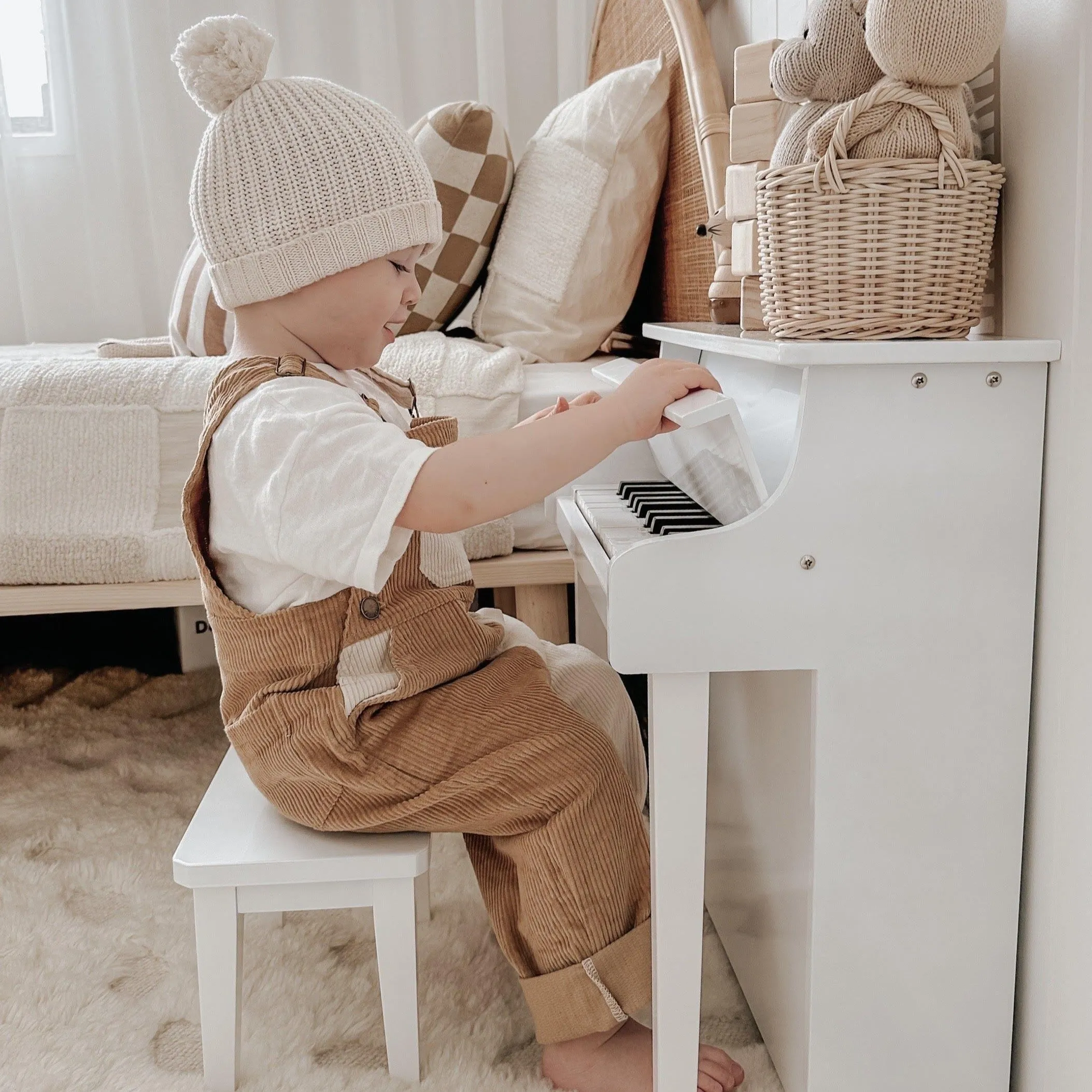 Wooden Musical Toy Piano