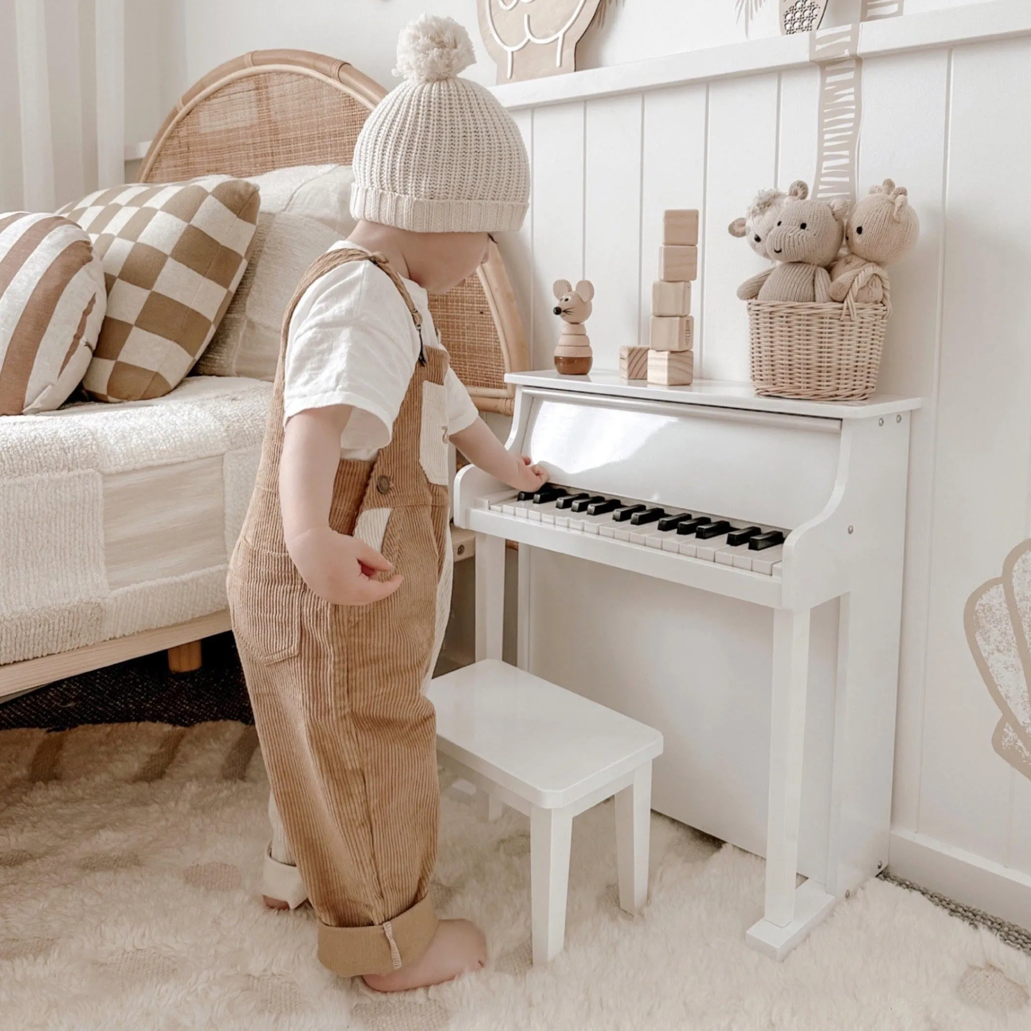 Wooden Musical Toy Piano