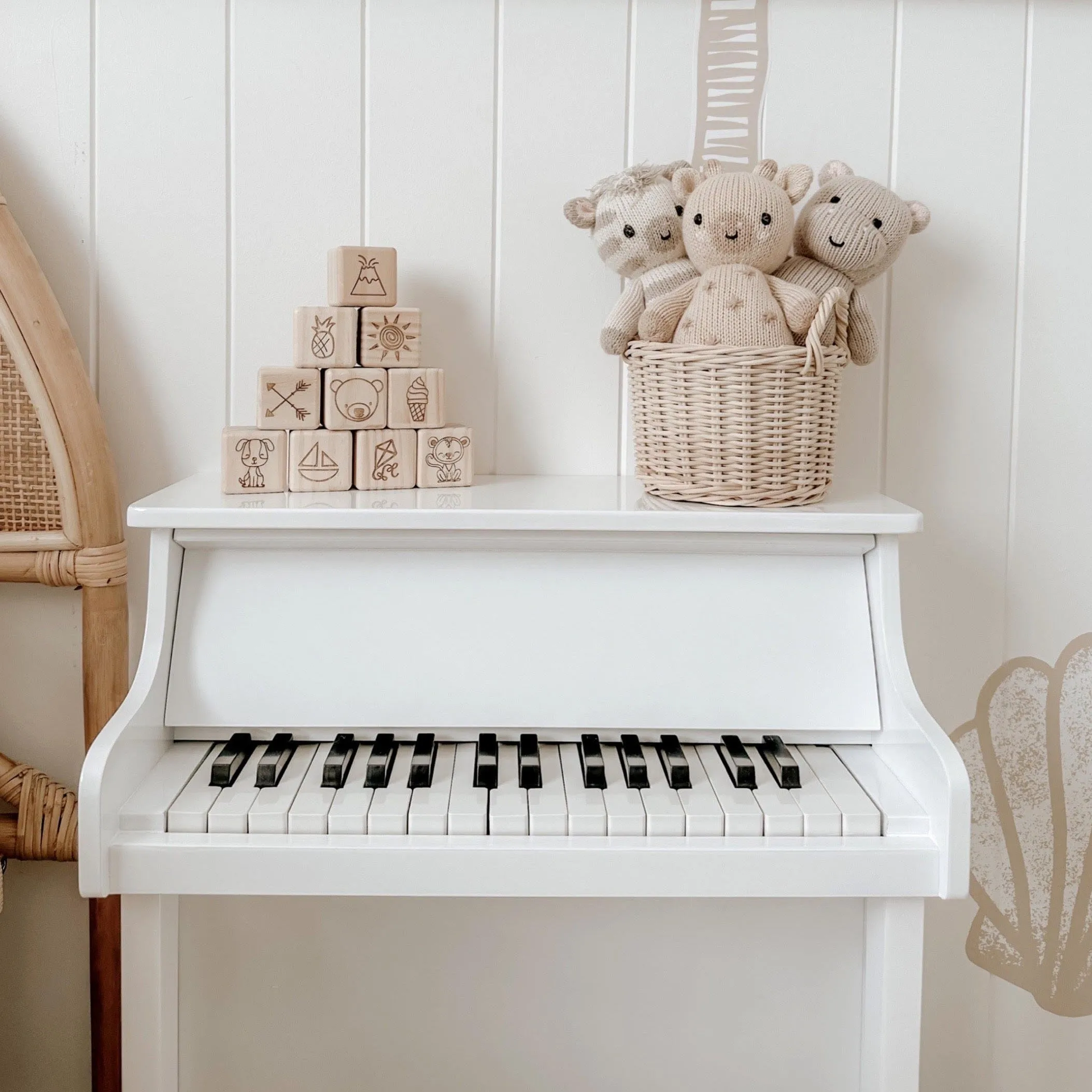 Wooden Musical Toy Piano