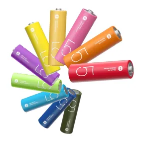 Xiaomi Aa Rainbow Batteries (10 Pack)